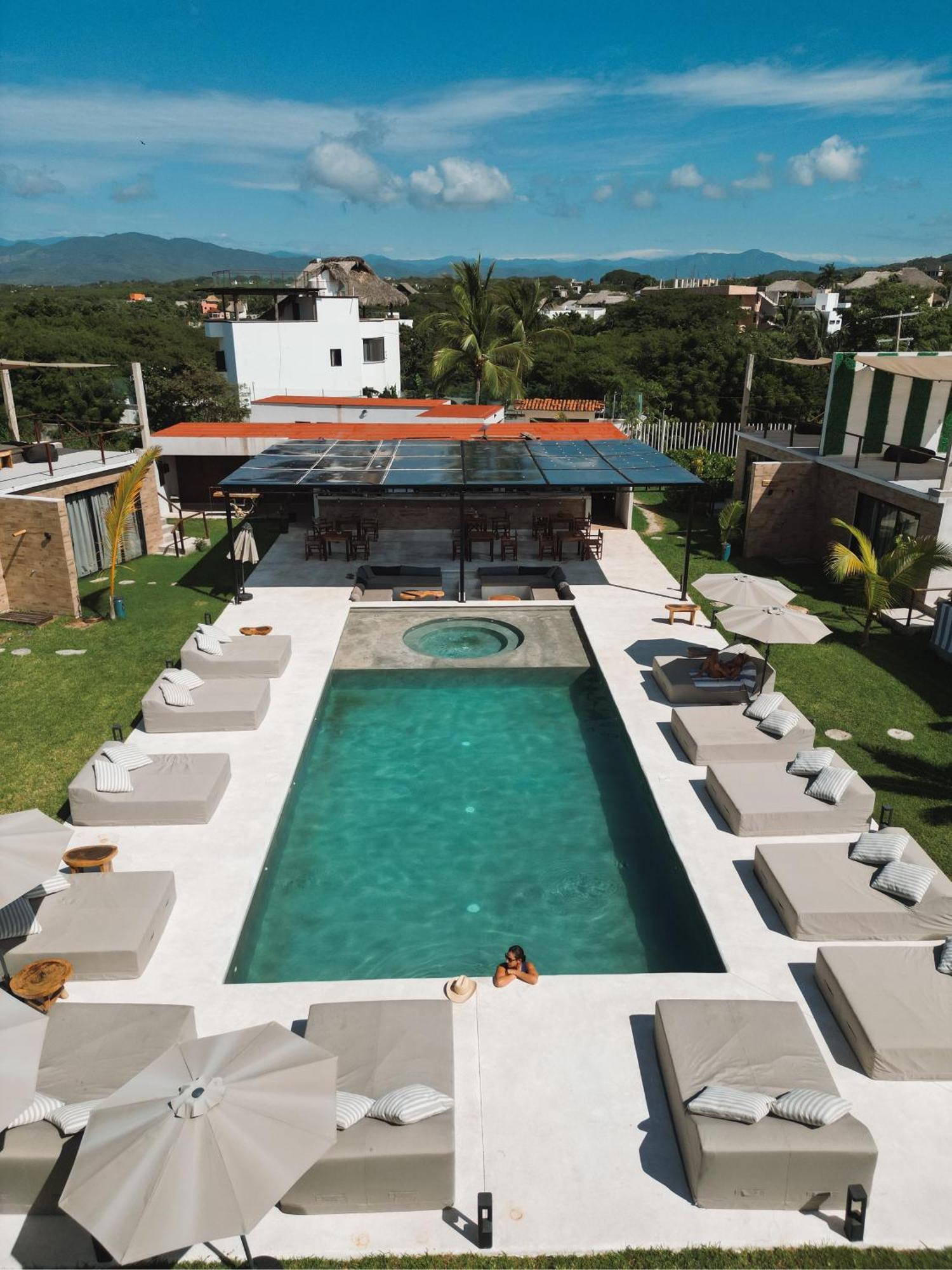 Отель Bora Boutique - Adults Only Пуэрто-Эскондидо Экстерьер фото