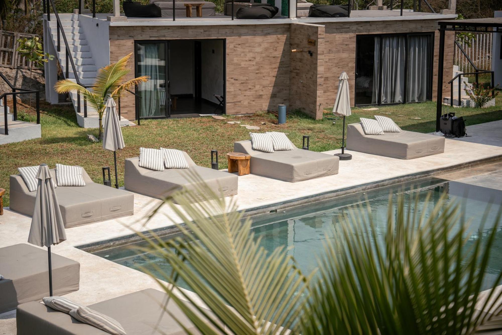 Отель Bora Boutique - Adults Only Пуэрто-Эскондидо Экстерьер фото